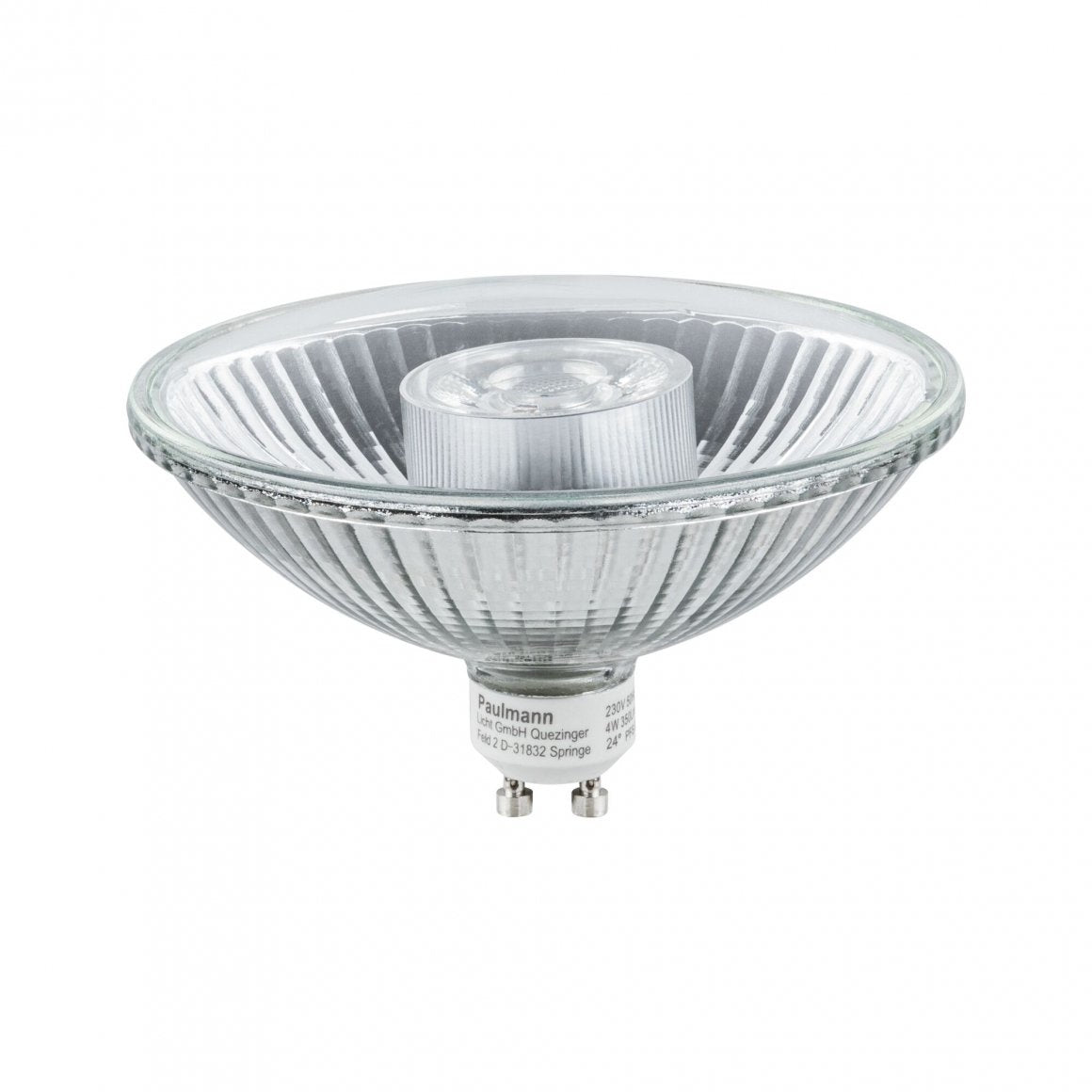 LED Reflektor GU10 230V 425lm 6,5W 2700K dimmbar Silber 