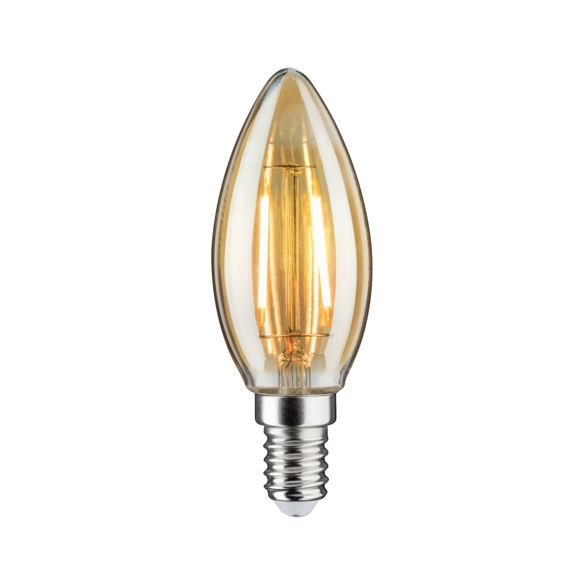 LED Vintage Kerze 2W E14 230V Gold1700K