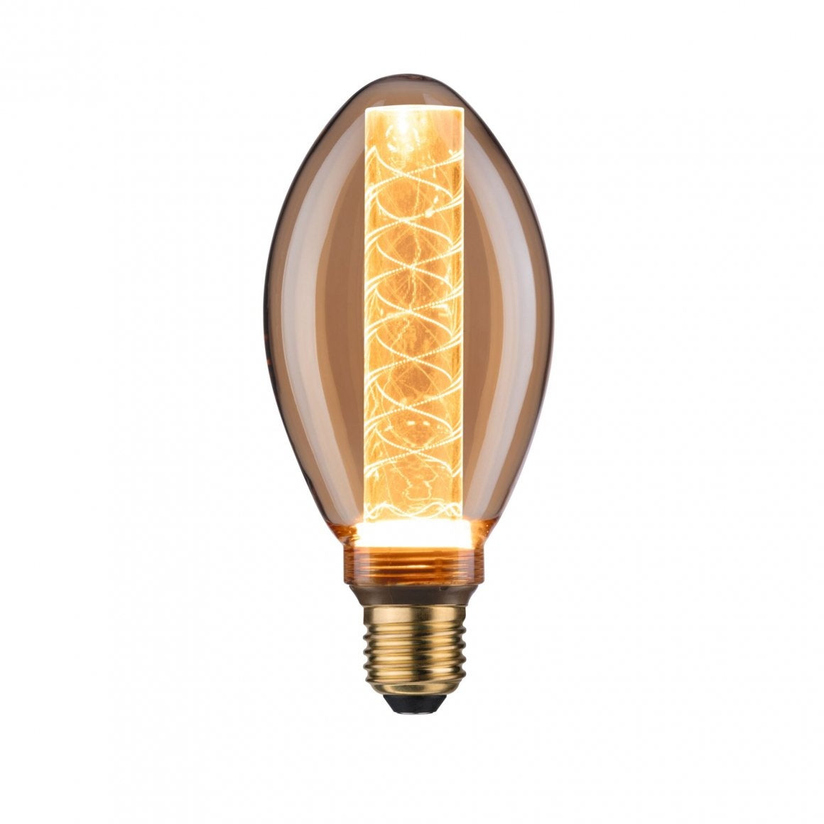  Inner Glow Edition LED Birne Innenkolben Spiralmuster  E27 230V 200lm 4W 1800K Gold