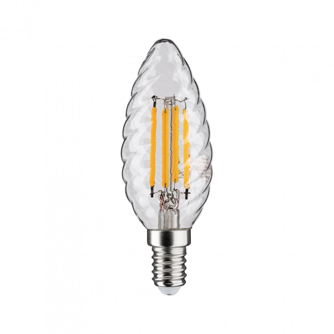  Vintage Edition LED Kerze gedrehtes Glas  E14 230V 450lm 4,7W 2700K Klar