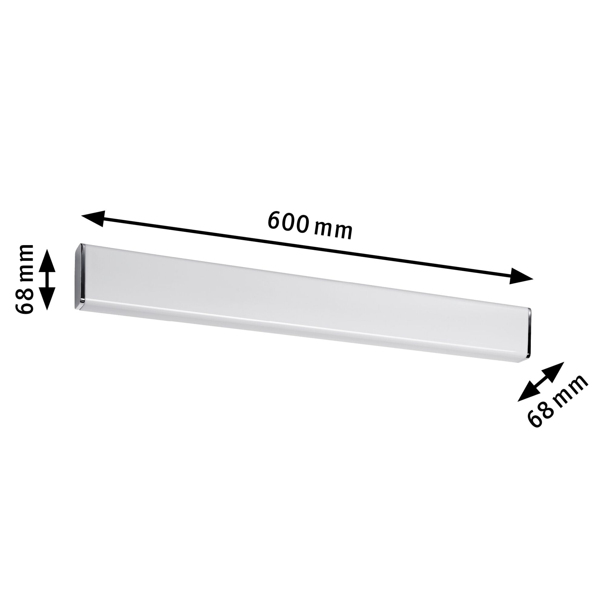 Selection Bathroom Nembus IP44 3000K 600lm 230V 9W Chrom