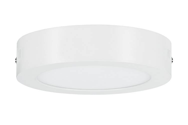 WallCeiling Lunar LED-Panel 170mm 11W 230V Weiß matt Alu