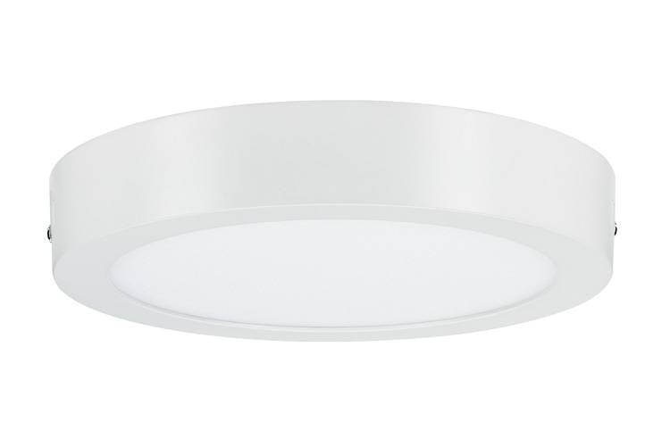 WallCeiling Lunar LED-Panel 220mm 17W 230V Weiß matt Alu