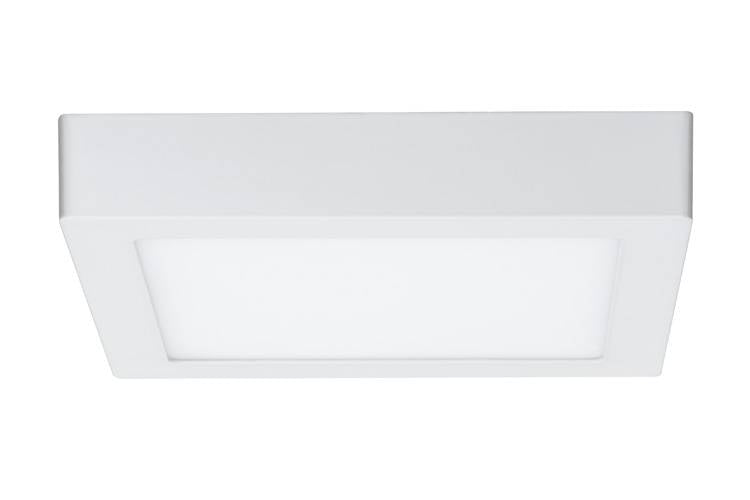 WallCeiling Lunar LED-Panel 220x220mm 12,5W 230V Weiß matt Alu