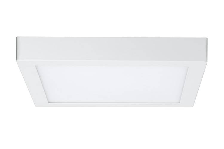 WallCeiling Lunar LED-Panel 300x300mm 15,5W 230V Weiß matt Alu