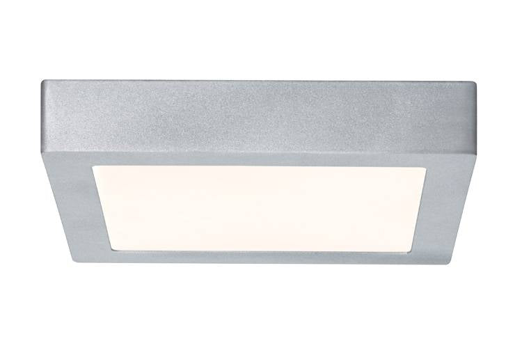 WallCeiling Lunar LED-Panel 220x220mm 12,5W 230V Chrom matt Alu