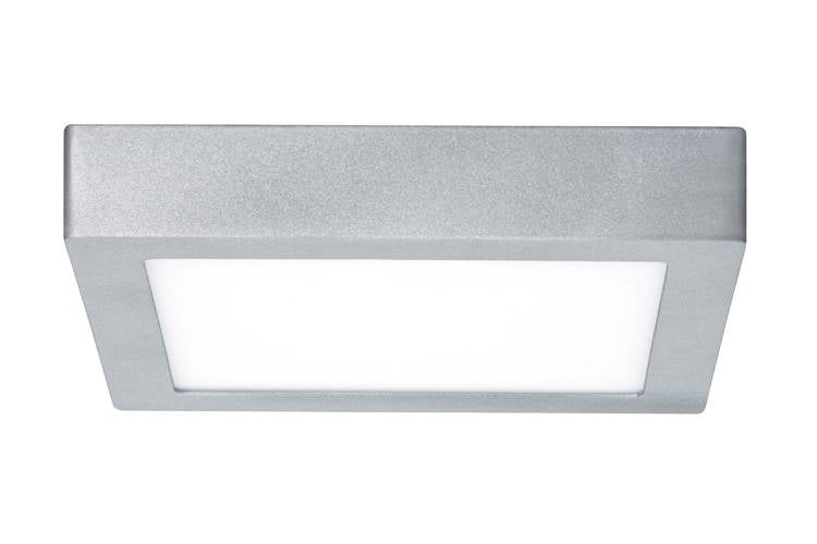 WallCeiling Lunar LED-Panel 220x220mm 12,5W 230V Chrom matt Alu