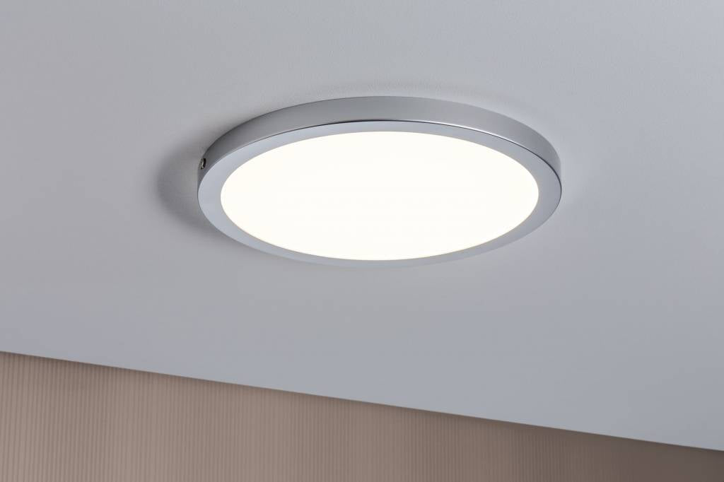 WallCeiling Atria LED-Panel 300mm 22W Chrom matt 230V Kunststoff