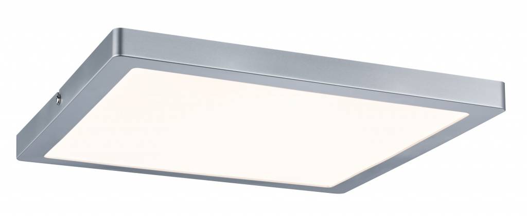 WallCeiling Atria LED-Panel 300x300mm 24W Chrom matt 230V Kunststoff