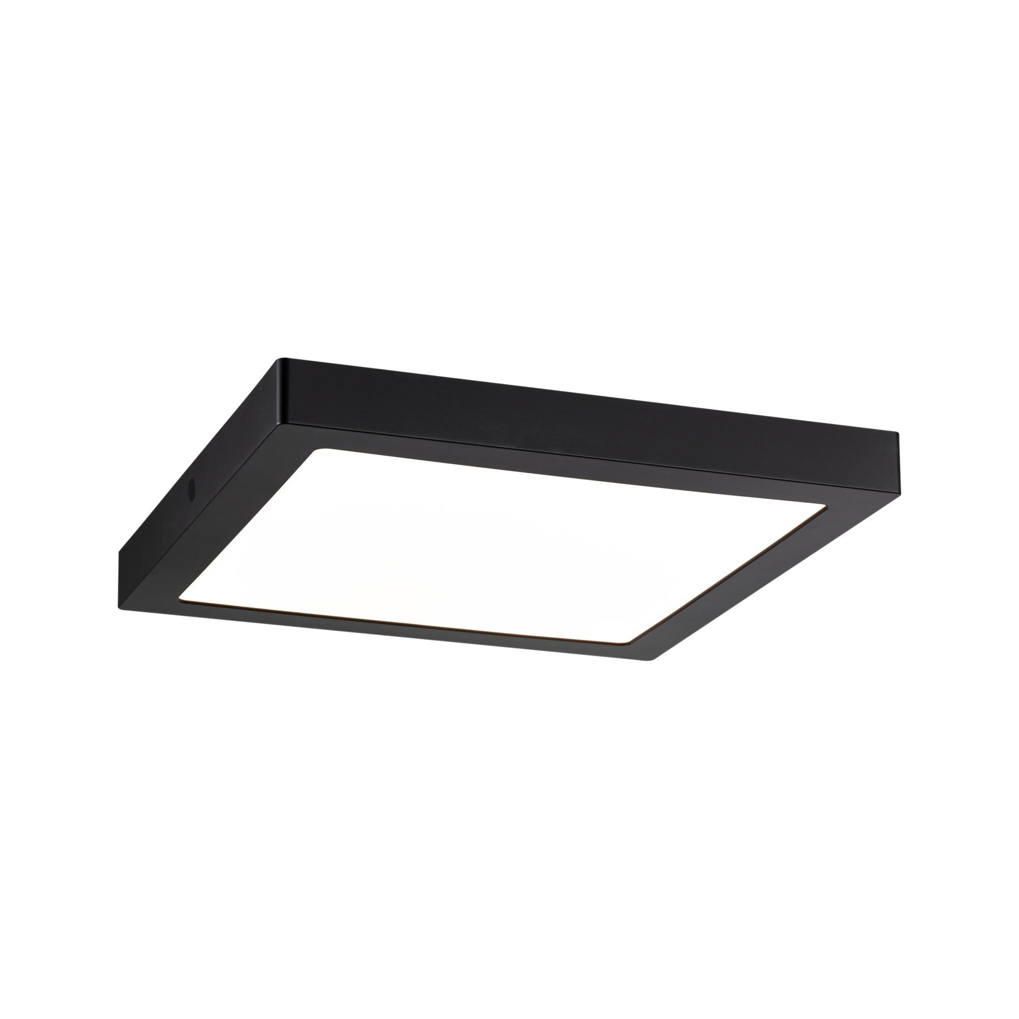 LED Panel Abia eckig 300x300mm 22W 2.700K Schwarz matt 