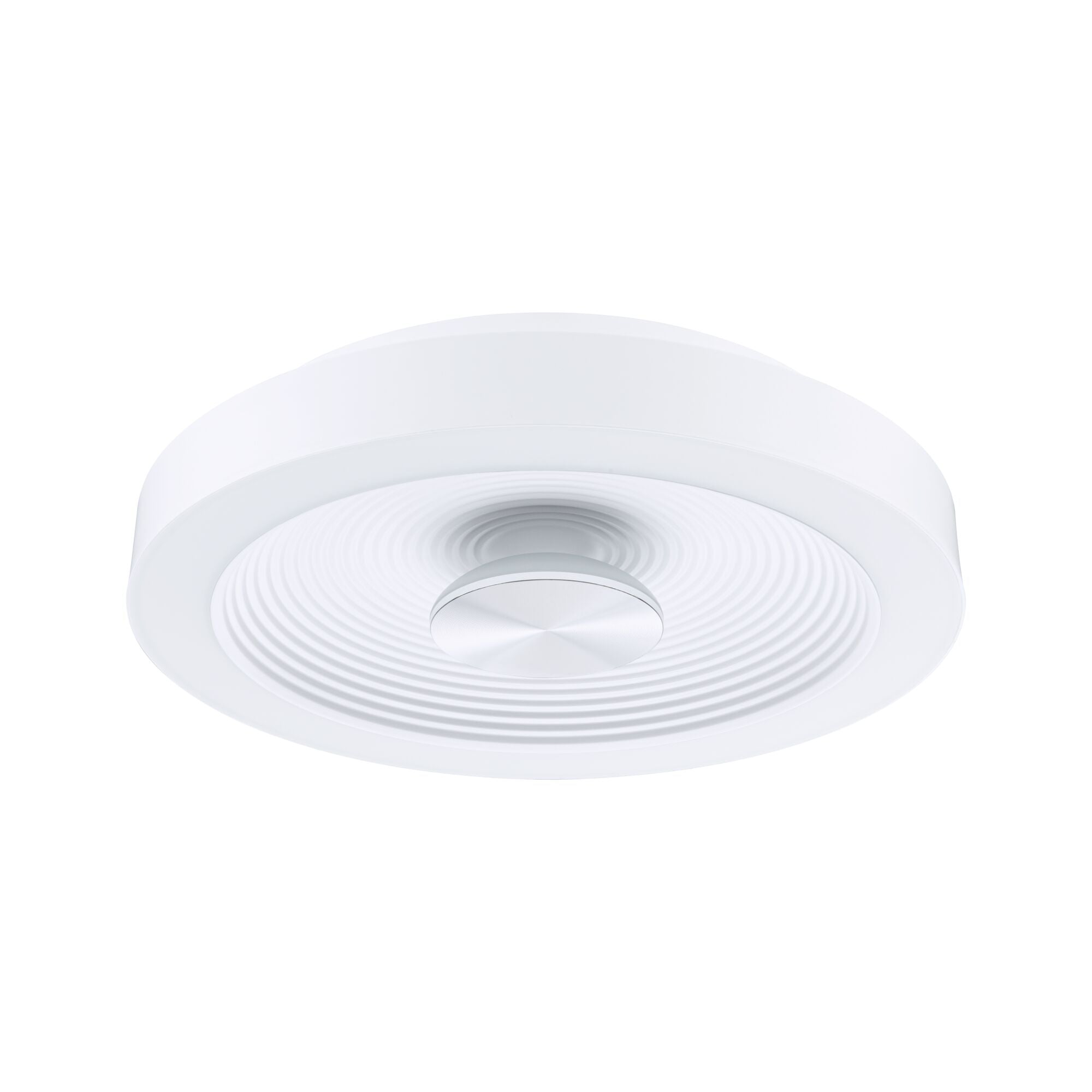 LED Deckenleuchte Volea IP44 3000K 470lm / 1650lm 230V 3,5 / 1x13W dimmbar Weiß/Silber