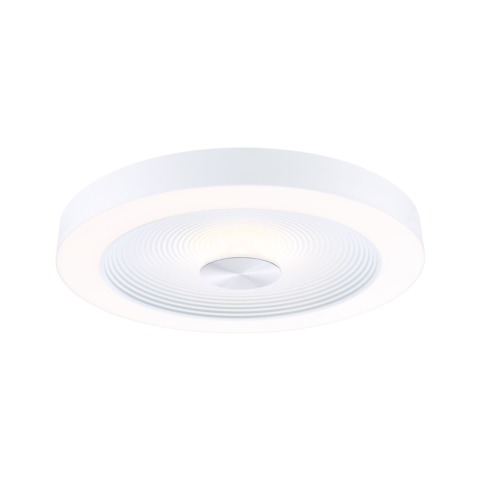 LED Deckenleuchte Volea IP44 3000K 500lm / 2400lm 230V 4 / 1x18,5W dimmbar Weiß/Silber