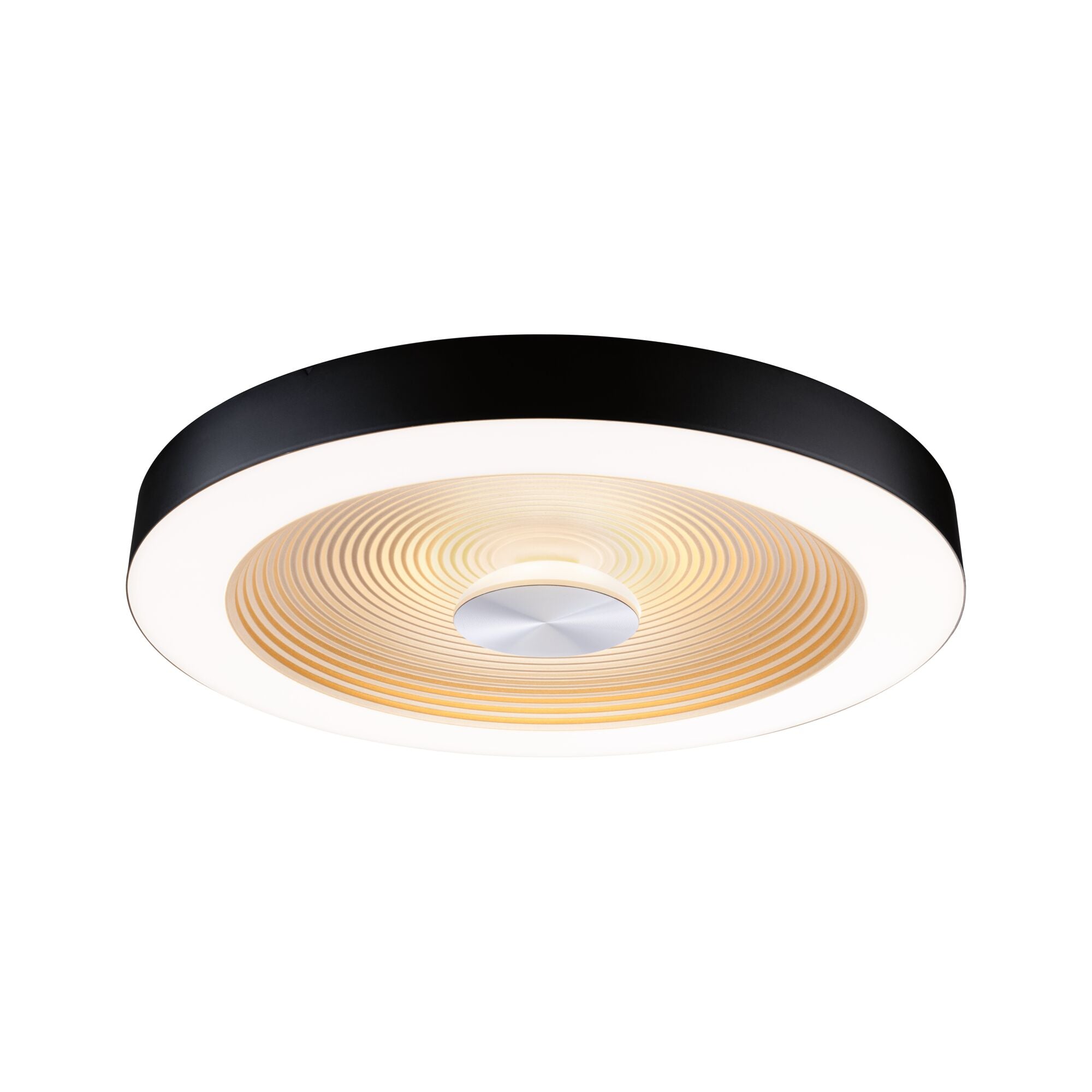 LED Deckenleuchte Volea IP44 3000K 500lm / 2400lm 230V 4 / 1x18,5W dimmbar Schwarz/Gold