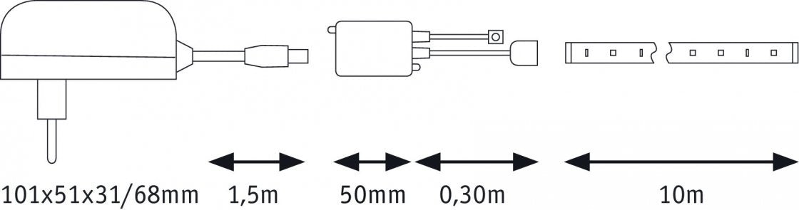  LED Strip RGB 10 m