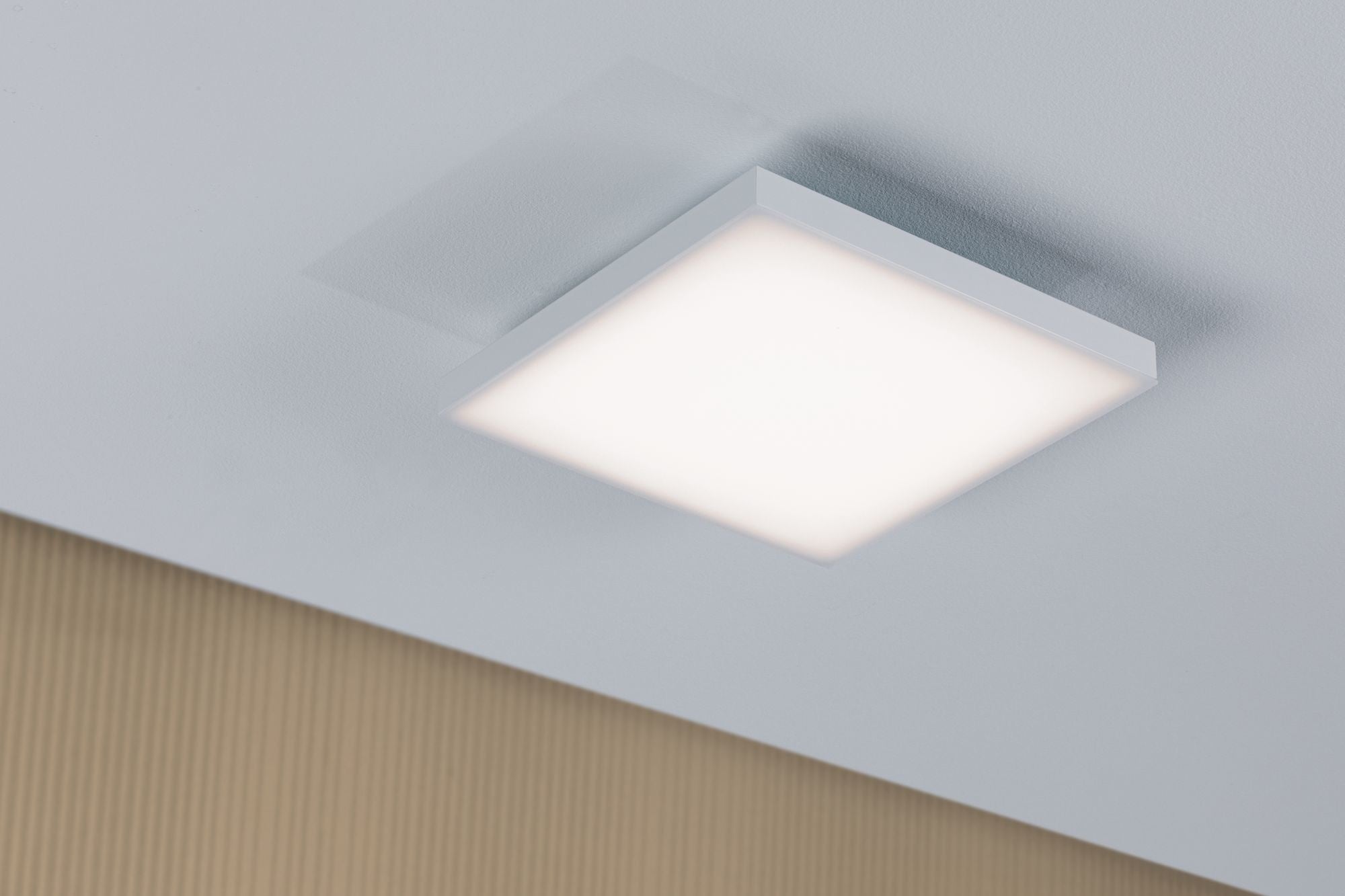 WallCeiling Velora LED Panel 225x225mm 13W Weiß matt 230V Metall