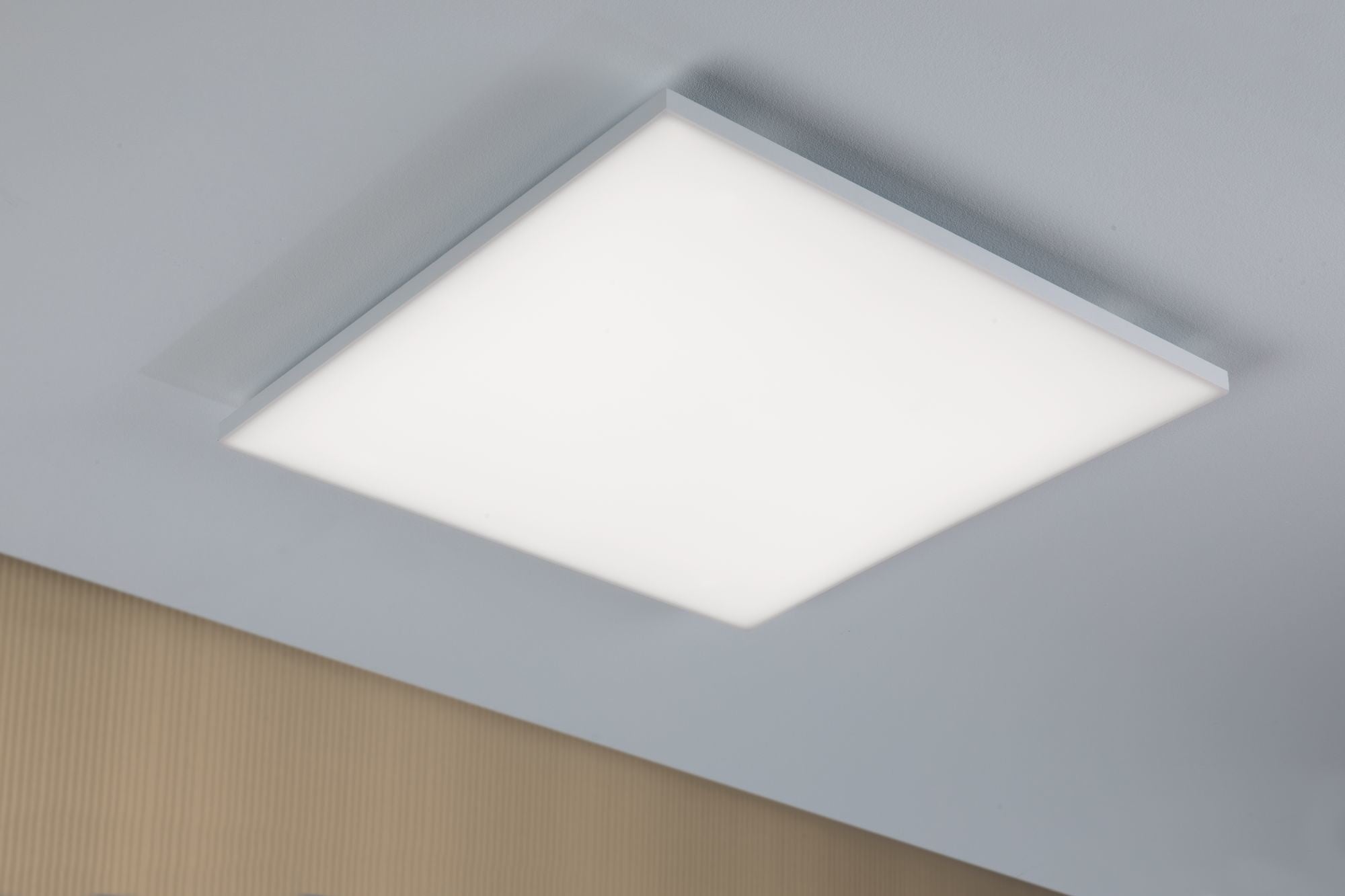 WallCeiling Velora LED Panel 595x595mm 34W Weiß matt 230V Metall