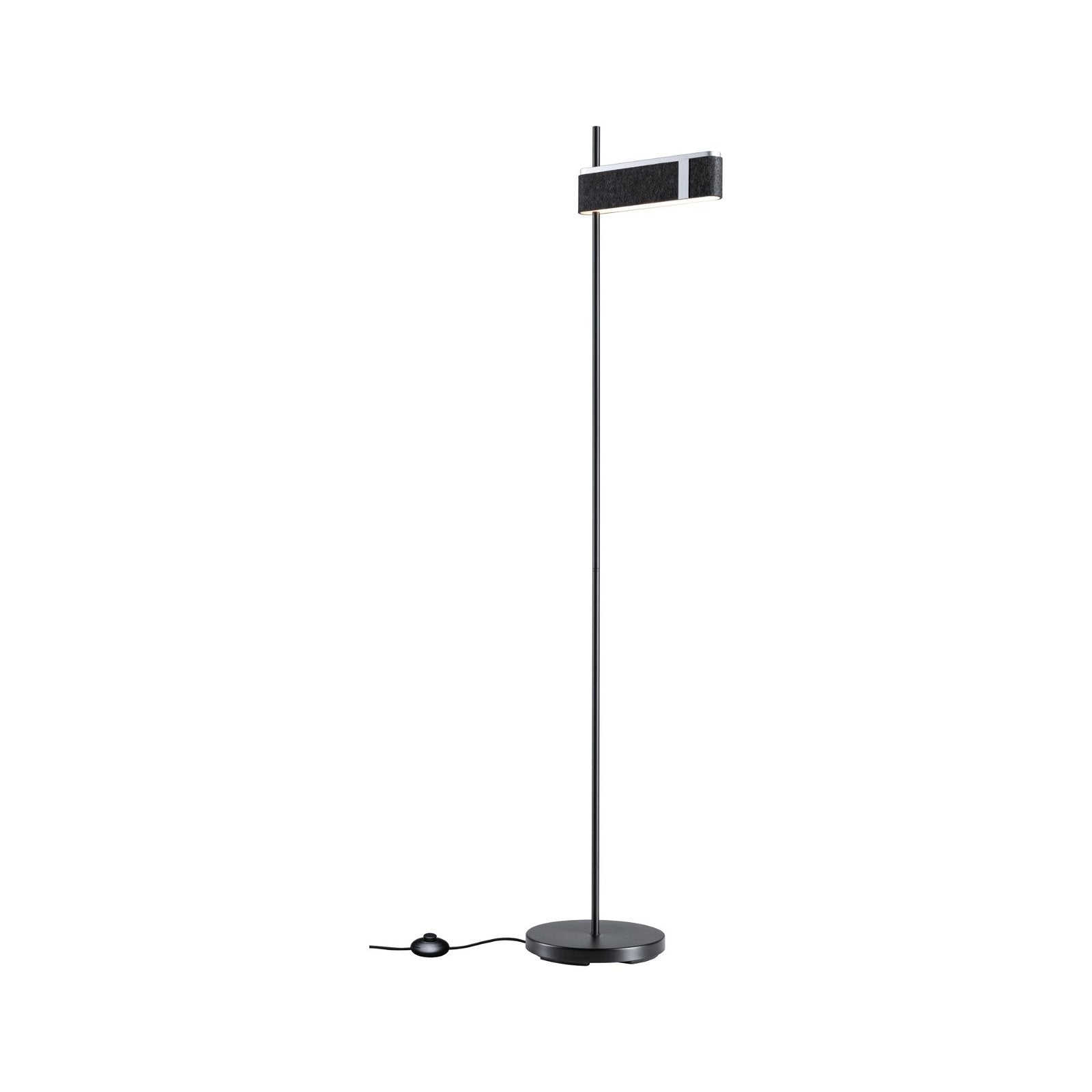 Jagun Stehl LED 3Stepdim 20,4W Filz/Met