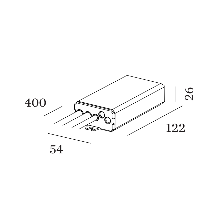 Netzgerät 17W | 350mA | 5-49V | IP68 