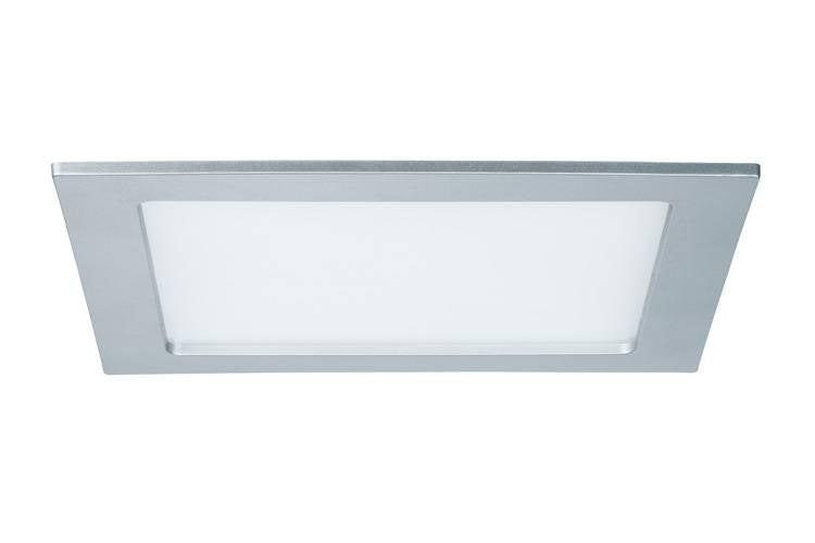 Einbaupanel LED eckig 18W 4000K Chrom matt