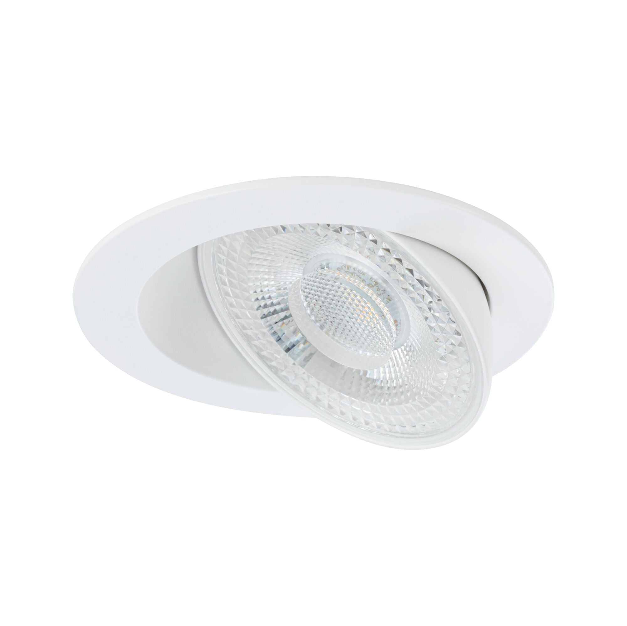 LED Einbauleuchte Aumus  Einzelspot rund 105mm 90° 5W 700lm 230V dimmbar 2700 - 6500K Weiß