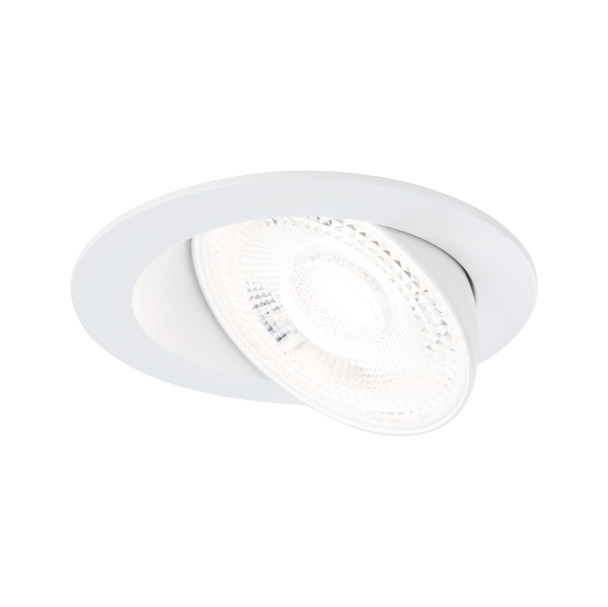 LED Einbauleuchte Aumus  3er-Set rund 105mm 90° 3x5W 3x700lm 230V dimmbar 2700 - 6500K Weiß