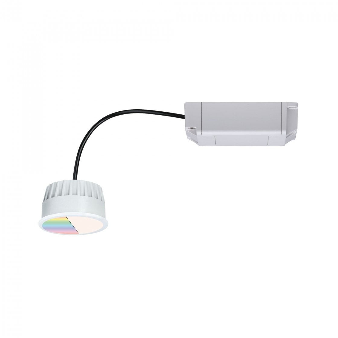  LED Modul Einbauleuchte RGBW Coin  rund 50mm Coin 5,2W 400lm 230V dimmbar RGBW Satin