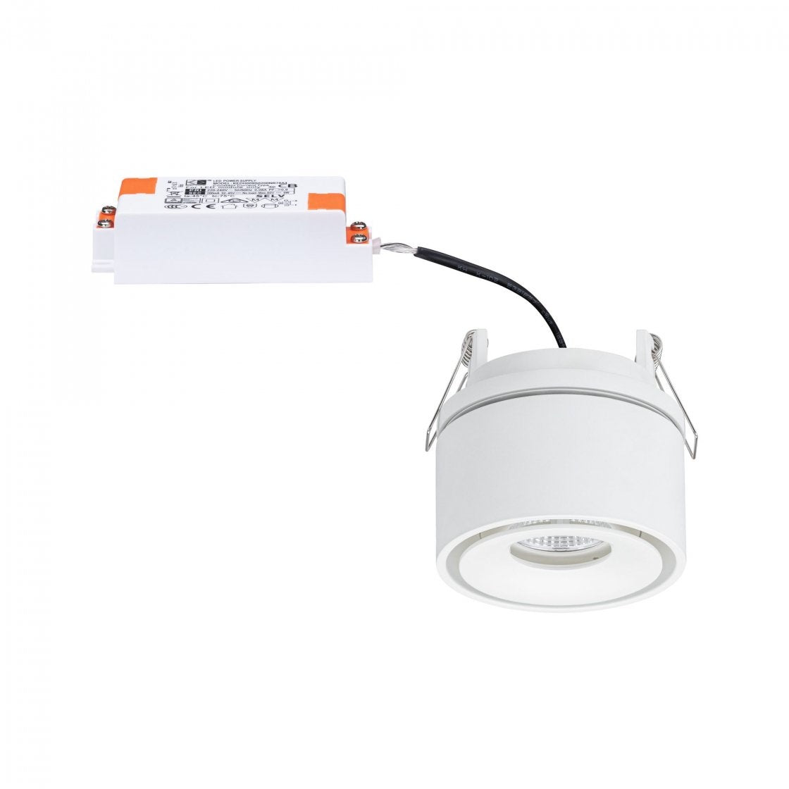  LED Einbauleuchte Spircle  78mm 8,0W 530lm 230V 3000K Weiß matt