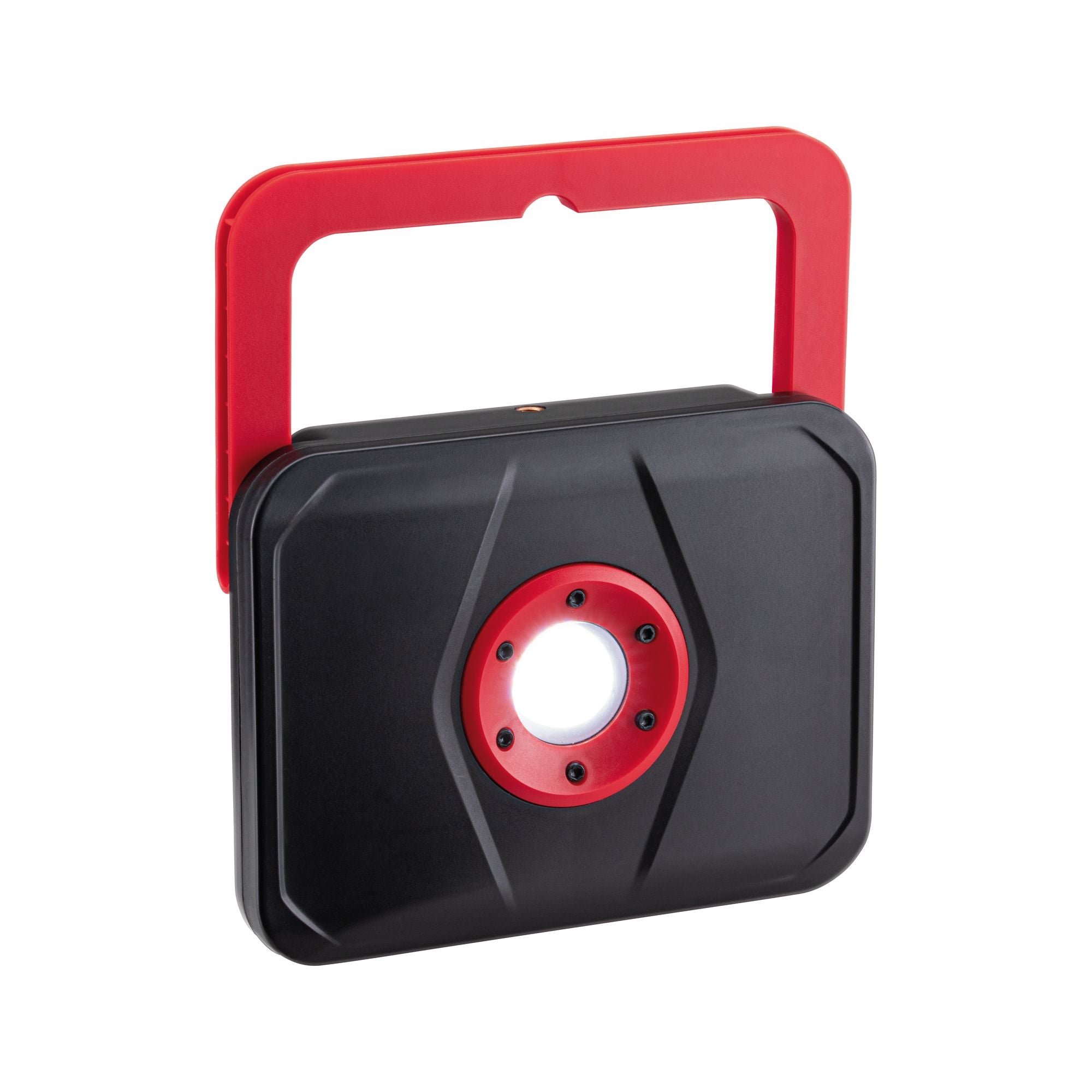 Akkuleuchte Worklight IP65 dimmbar 6500K Schwarz/Rot