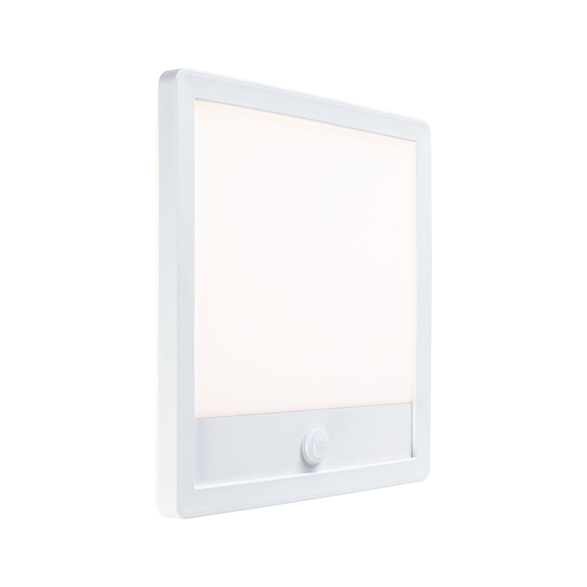 LED Außenpanel Lamina Backlight Bewegungsmelder insektenfreundlich IP44 eckig 250x47mm Tunable Warm 14W 920lm 230V Weiß Kunststoff