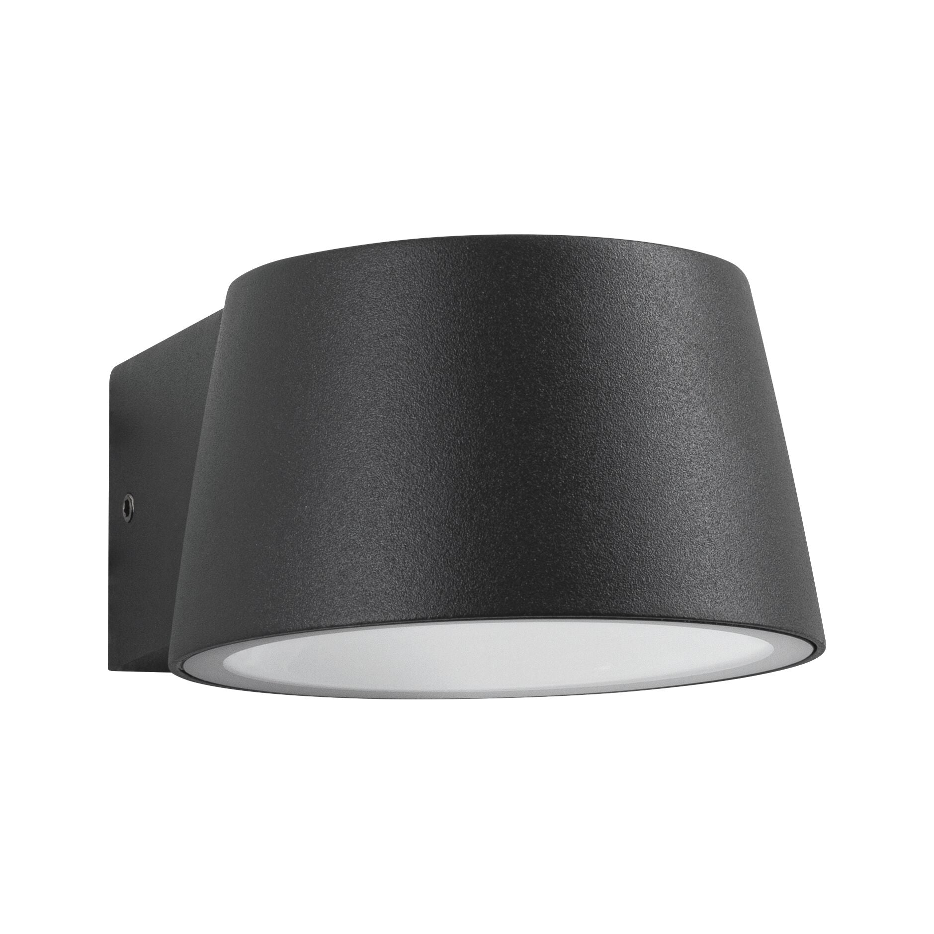 LED Außenwandleuchte Capera  insektenfreundlich IP44 96x128mm 2200K 6W 550lm 230V 98° Anthrazit Aluminium