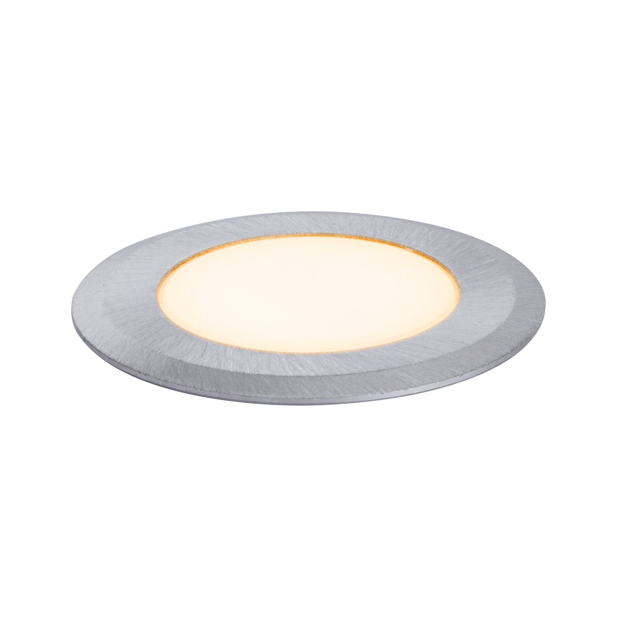 LED Bodeneinbauleuchte Goldlicht IP65 rund 50mm 2200K 2,2W 60lm 230V Alu Kunststoff/Metall