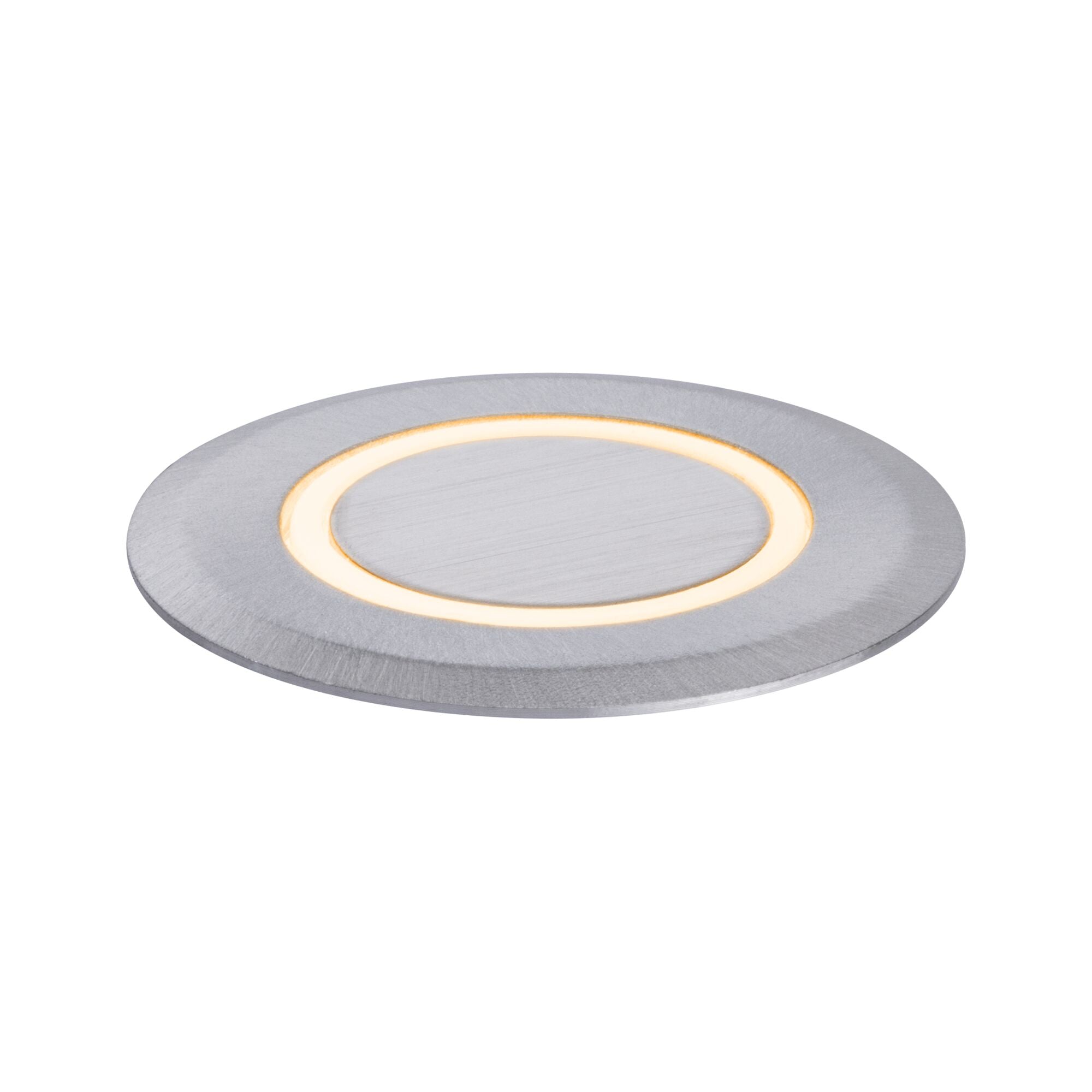 LED Bodeneinbauleuchte Goldlicht IP67 rund 50mm 2200K 2,2W 15lm 230V Alu Kunststoff/Metall