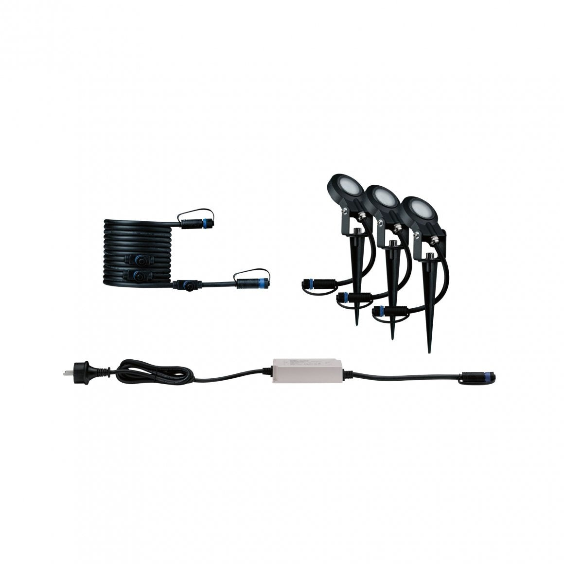  Plug & Shine LED Gartenstrahler Sting Basisset insektenfreundlich 