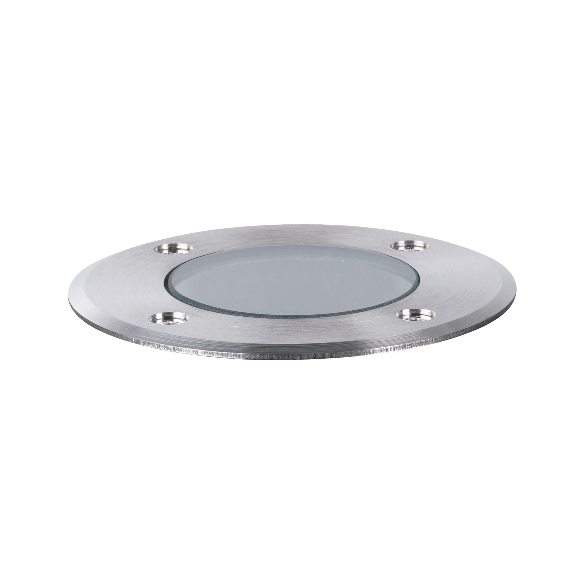 LED Bodeneinbauleuchte Goldlicht IP65 110mm 2200K 4,3W 320lm 230V Edelstahl gebürstet Edelstahl/Kunststoff