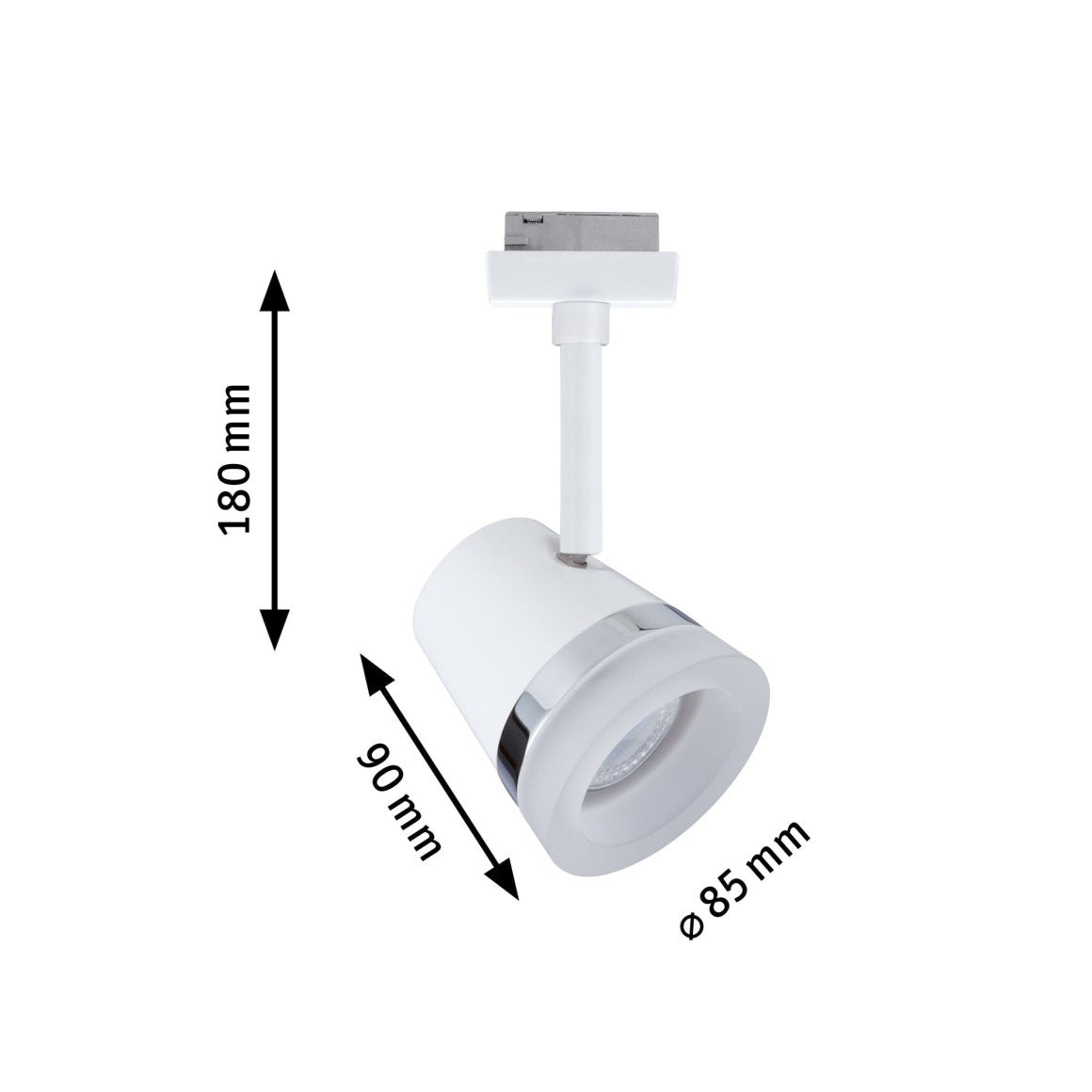 URail Spot Cone max10W GU10 Signalw Matt