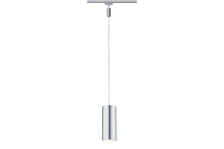 URail LED Pendel Barrel 6W 9VA 350mA Chrom matt/Alu eloxiert Metall