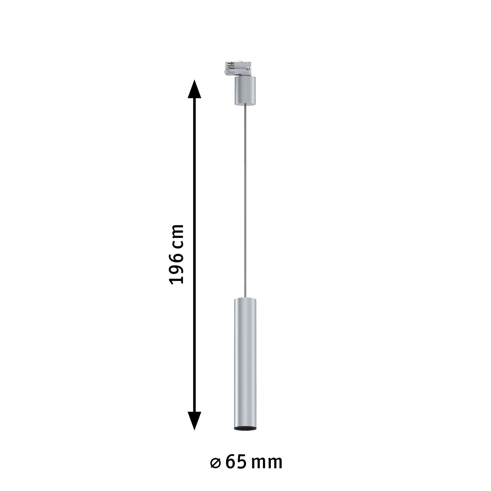 ProRail3 Pend Artemons max10W GU10 Si 3P