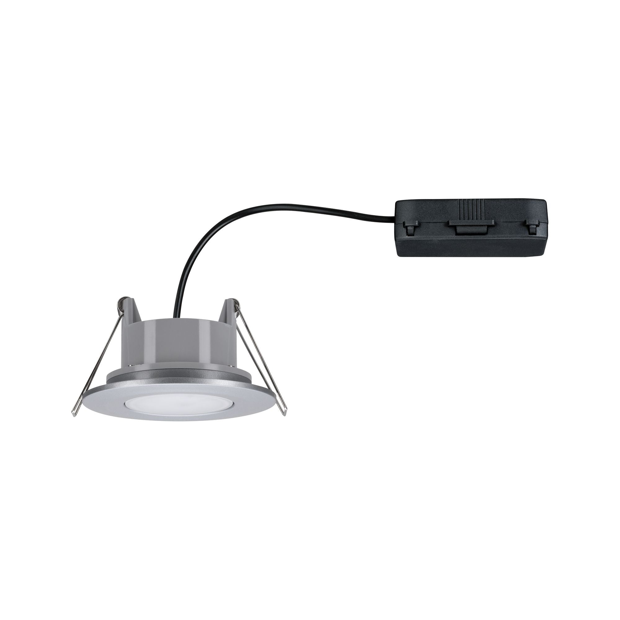 LED Einbauleuchte Calla  schwenkbar IP65 rund 90mm 30° 6W 530lm 230V 4000K Chrom matt