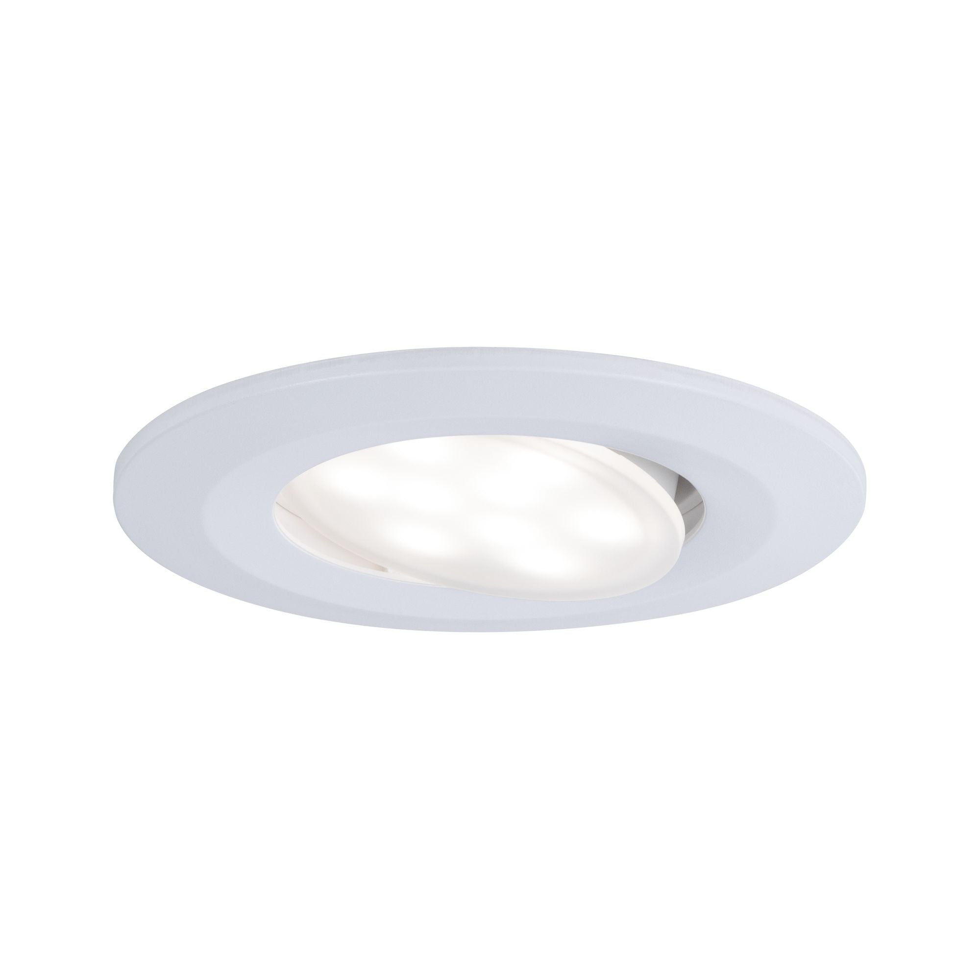 LED Einbauleuchte Calla  schwenkbar IP65 rund 90mm 30° 5,2W 460lm 230V dimmbar 4000K Weiß matt