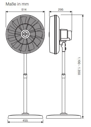 Standventilator Airos Eco Silent SW