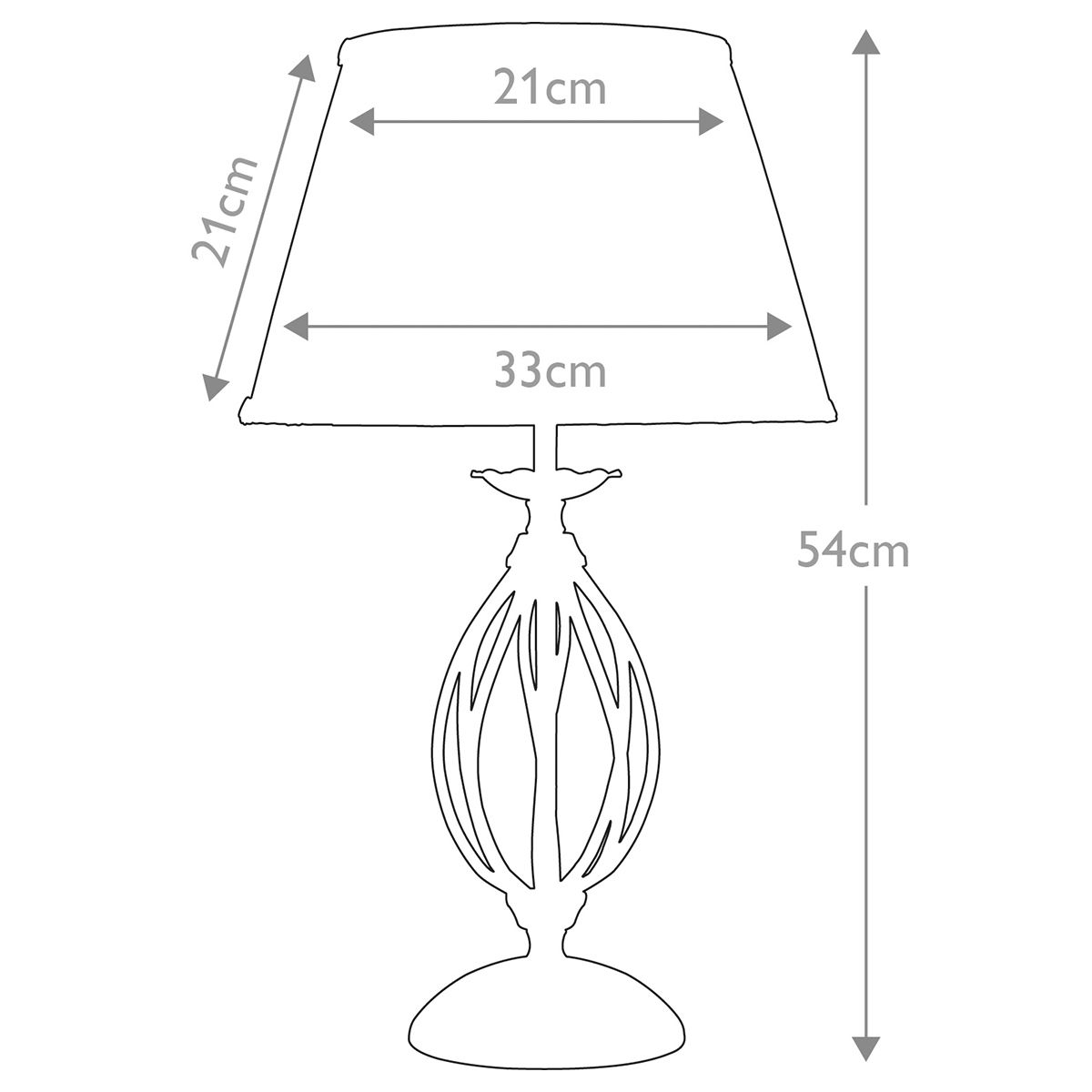 Artisan 1-flammige Tischlampe mit elfenbeinfarbenem Schirm – gealtertes Messing