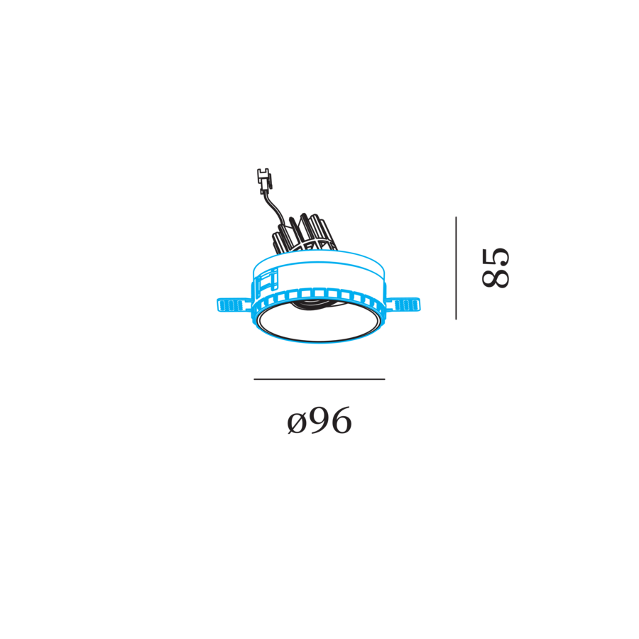 Deep Adjust trimless 1.0 LED