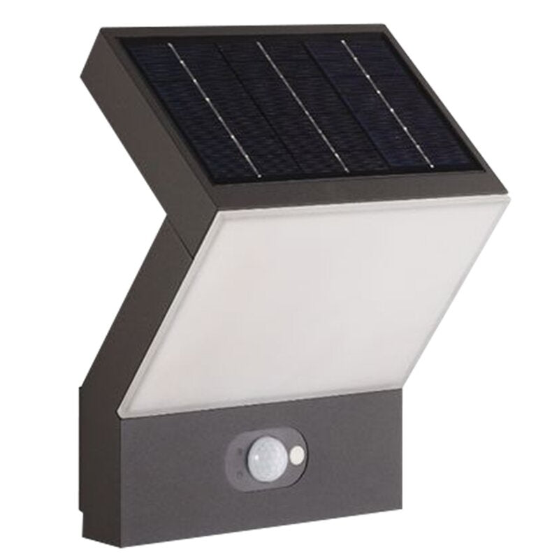 LED-Solar-Wandleuchte FLASHwall mit Sensor 3,5W 3000K