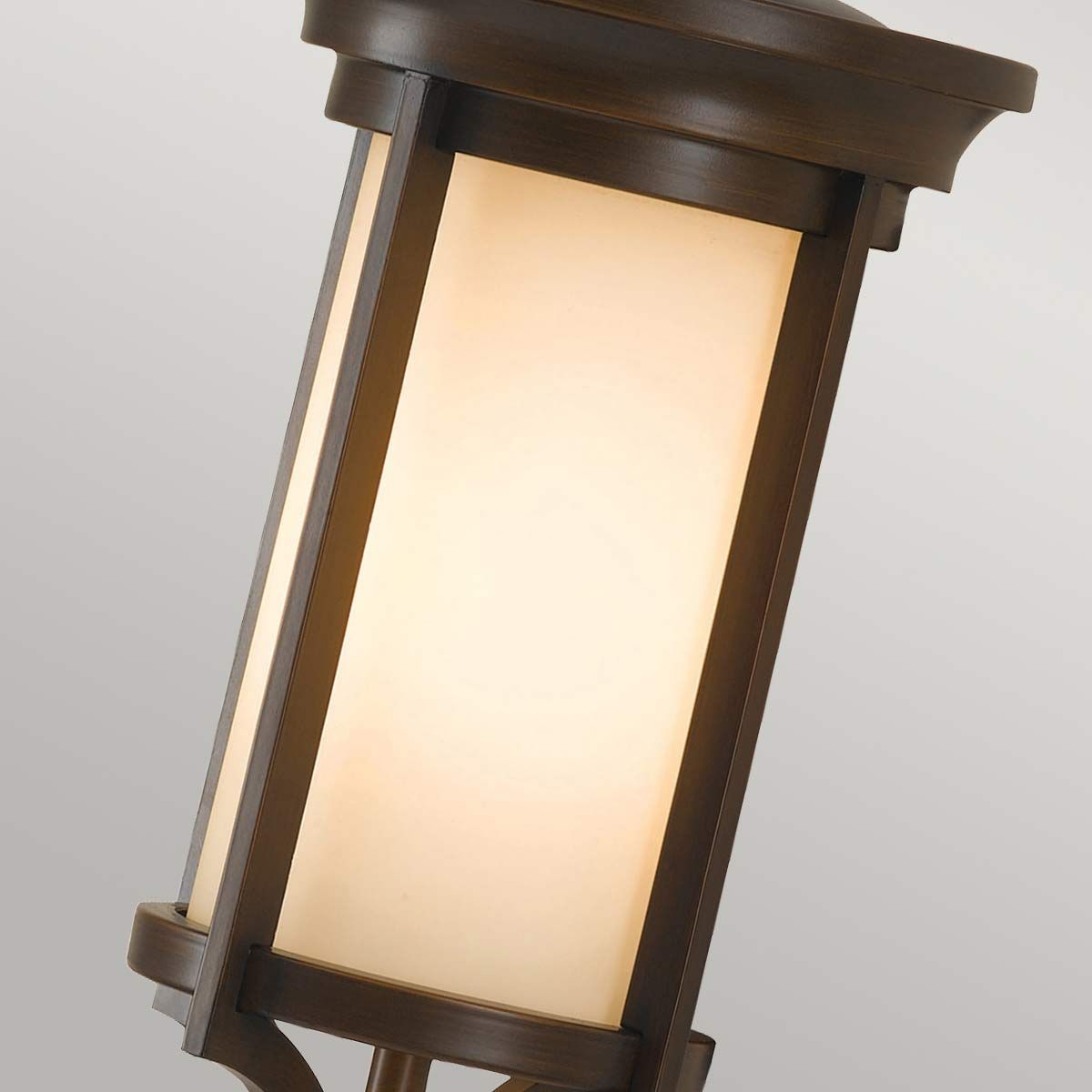 Kleine Kettenlaterne Merrill mit 1 Flamme, Heritage Bronze