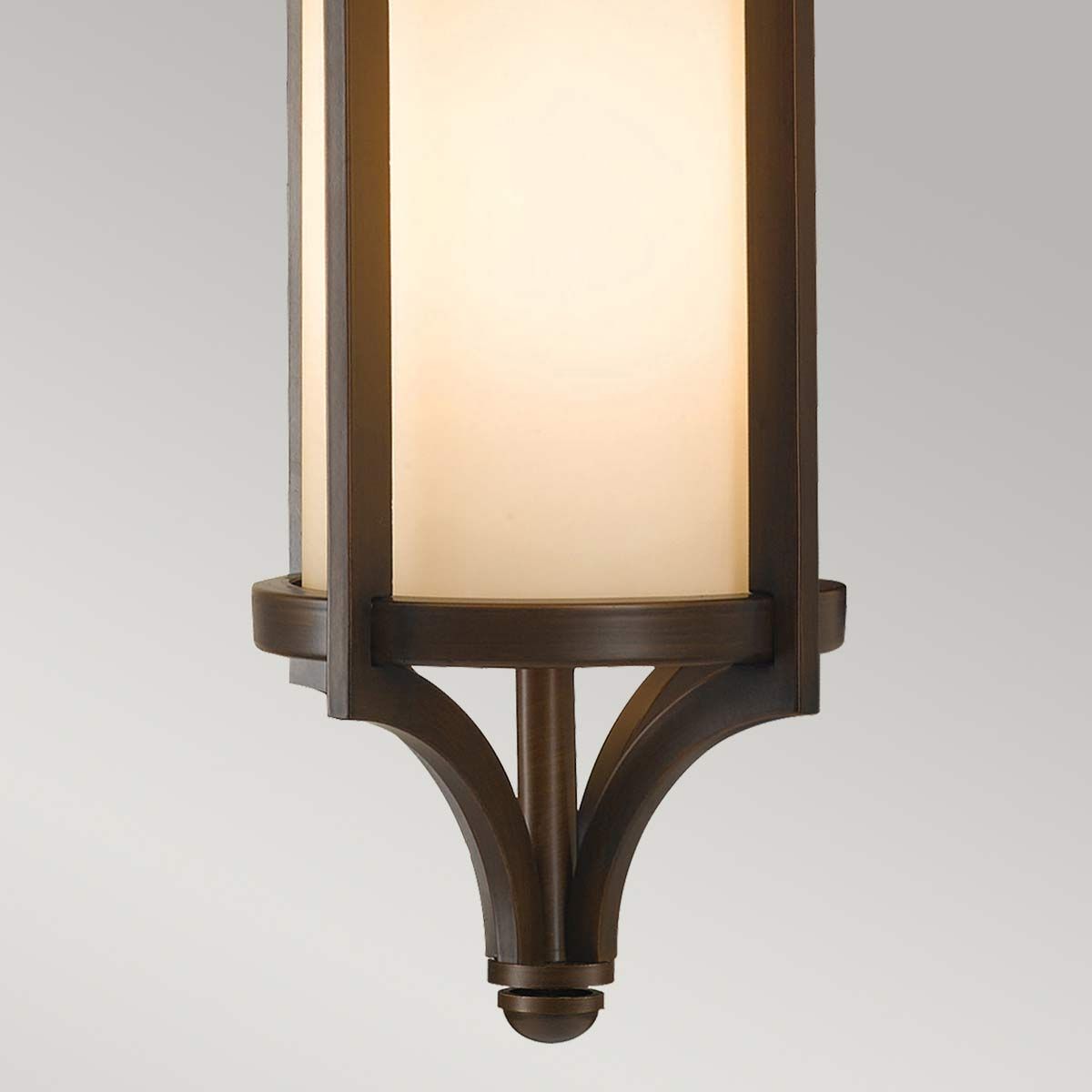 Kleine Kettenlaterne Merrill mit 1 Flamme, Heritage Bronze