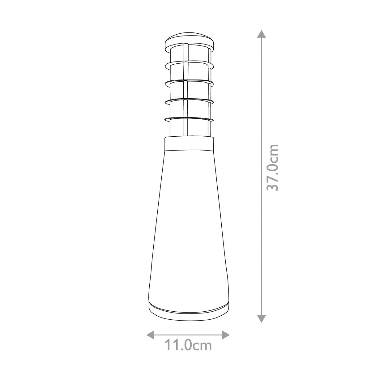 Beta Aluminium 4-Ring Poller - Matt Silber