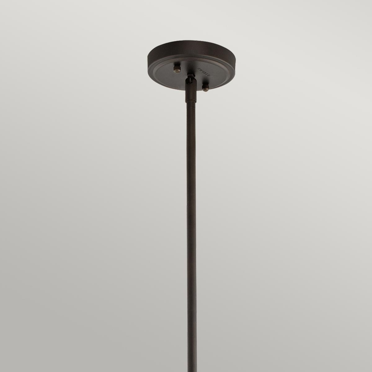 Everly 1-flammige Pendelleuchte, mittelgroß, alte Bronze