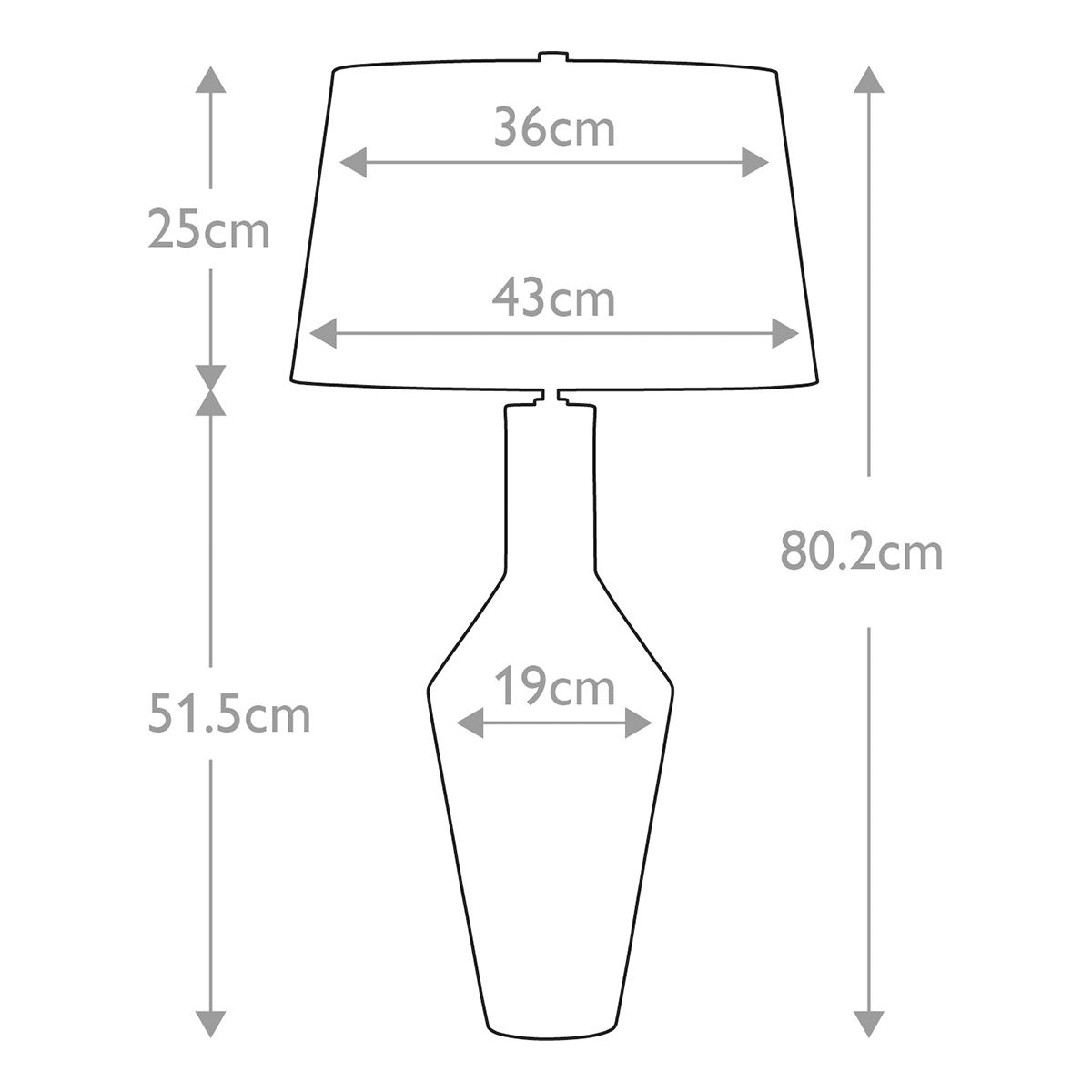 Tischlampe Leyton mit 1 Licht, blasses Salbeigrün mit elfenbeinfarbenem Schirm