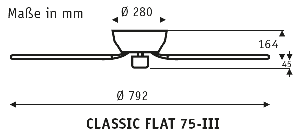 Classic Flat 75-III