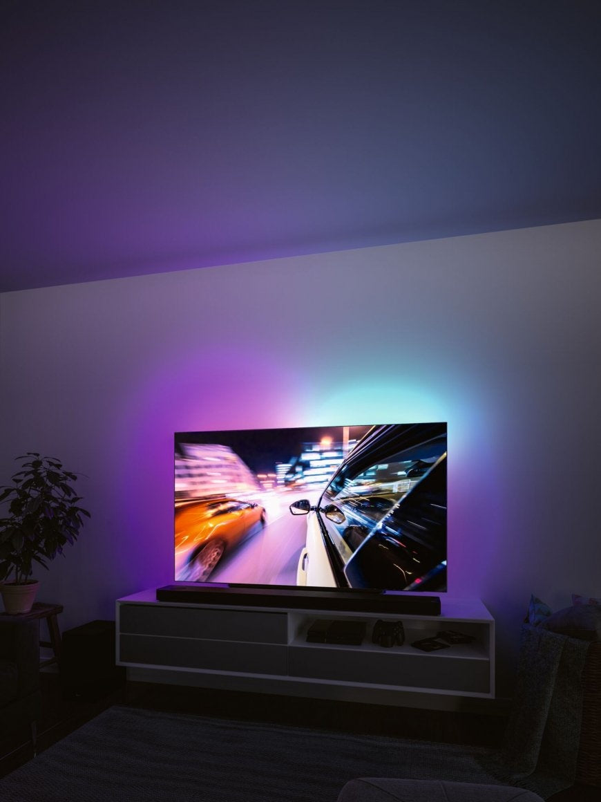  EntertainLED USB LED Strip TV-Beleuchtung 75 Zoll  3,1m 5W 60LEDs/m RGB+